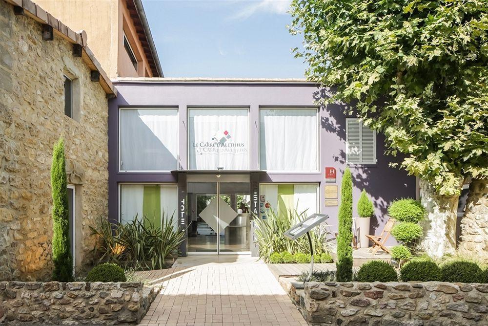 Hotel Le Carré D'Alethius Charmes-sur-Rhone Exterior foto